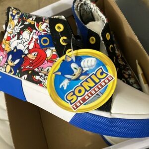 Sonic the Hedgehog Character High-top